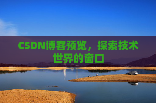 CSDN博客预览，探索技术世界的窗口